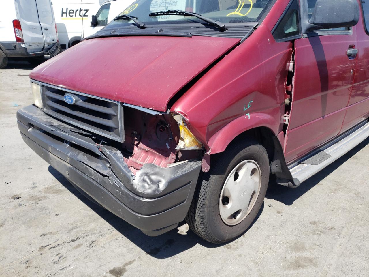 Photo 9 from auction – 1996 FORD AEROSTAR with VIN 1FMDA11U1TZC09409