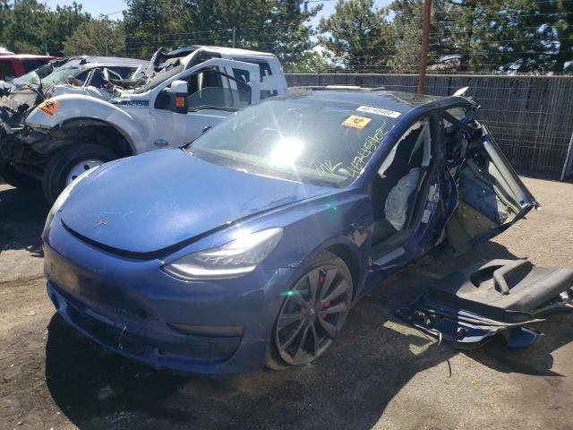 Photo 2 from auction – 2020 TESLA MODEL 3 with VIN 5YJ3E1EC5LF719404