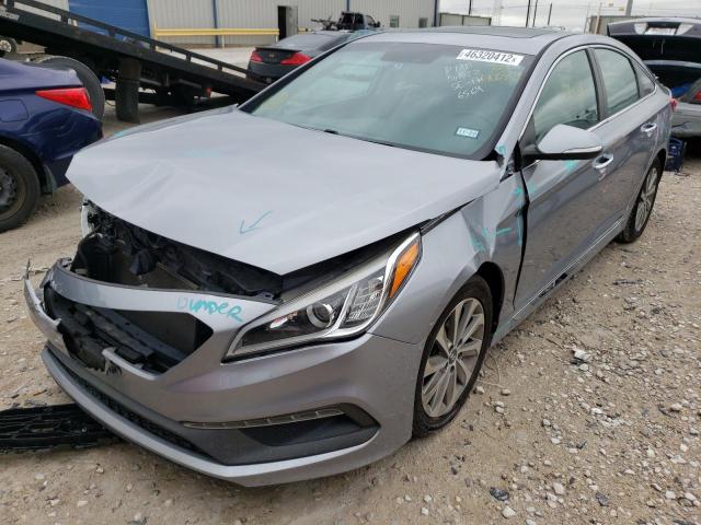 Photo 2 from auction – 2016 HYUNDAI SONATA SPO with VIN 5NPE34AF8GH406564