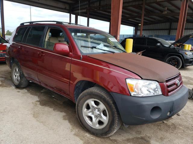 TOYOTA HIGHLANDER 2004 with VIN JTEGD21A040084148 - Photo from auction