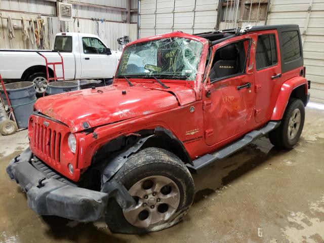 Photo 2 from auction – 2015 JEEP WRANGLER U with VIN 1C4BJWEG1FL719151
