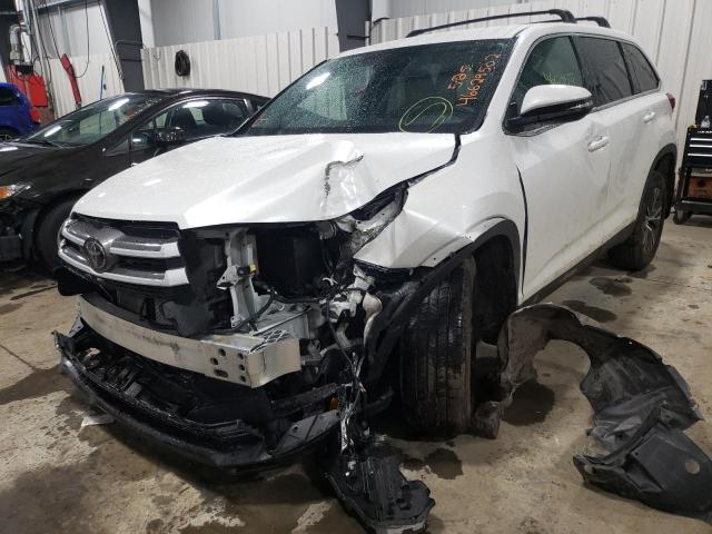 Photo 2 from auction – 2019 TOYOTA HIGHLANDER with VIN 5TDBZRFH4KS956887
