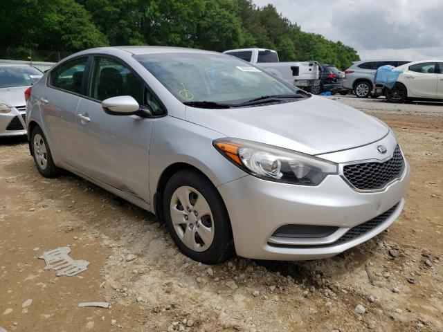 KIA FORTE LX 2015 with VIN KNAFK4A63F5433707 - Photo from auction