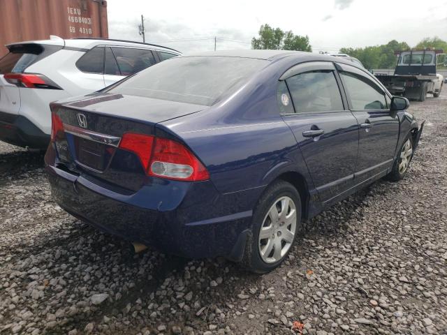 Photo 4 from auction – 2009 HONDA CIVIC LX with VIN 19XFA16589E019089