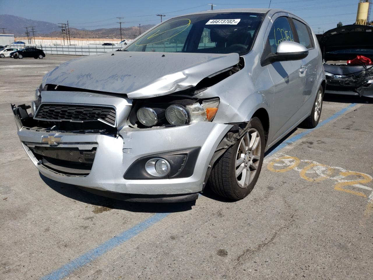 Photo 2 from auction – 2012 CHEVROLET SONIC LT with VIN 1G1JD6SH9C4102255