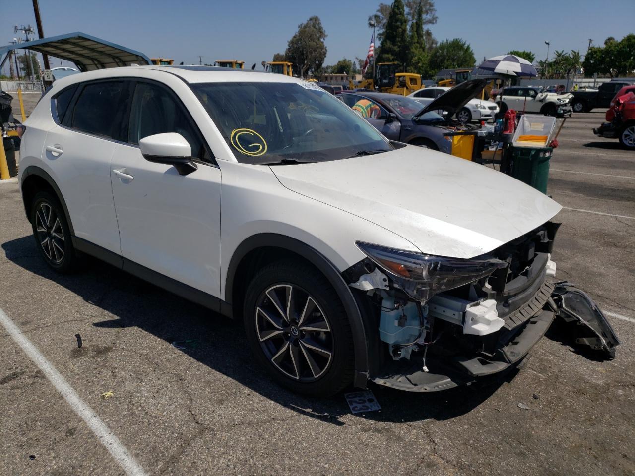 MAZDA CX-5 GRAND 2018 with VIN JM3KFADM3J1370307 - Photo from auction