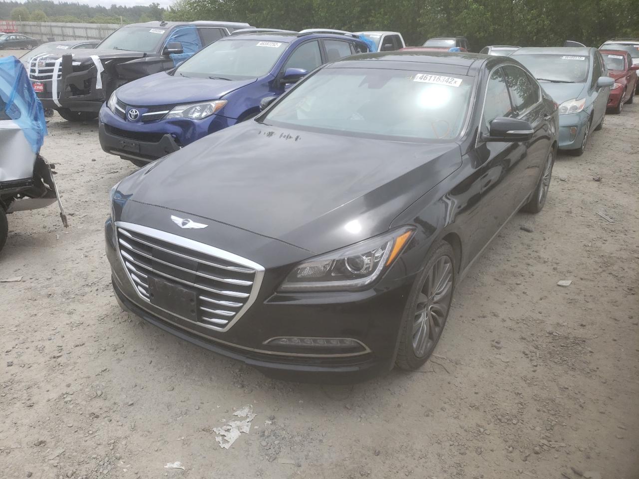 Photo 2 from auction – 2015 HYUNDAI GENESIS 5. with VIN KMHGN4JF5FU025290