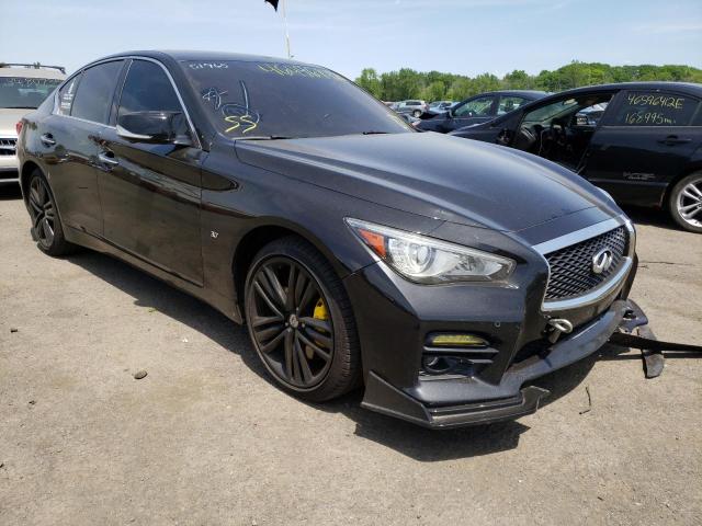 INFINITI Q50 BASE 2015 with VIN JN1BV7AR9FM400322 - Photo from auction
