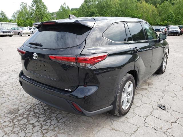 Photo 4 from auction – 2021 TOYOTA HIGHLANDER with VIN 5TDCZRBH6MS139191