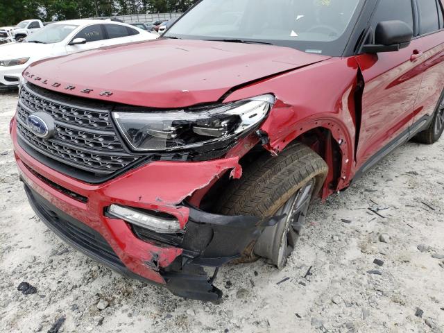 Photo 9 from auction – 2021 FORD EXPLORER X with VIN 1FMSK7DH9MGA01748