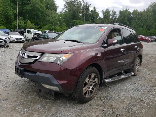 Photo 2 from auction – 2007 ACURA MDX TECHNO with VIN 2HNYD28357H543152