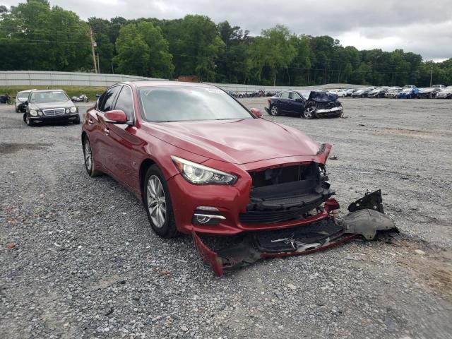 INFINITI Q50 BASE 2015 with VIN JN1BV7AP9FM340735 - Photo from auction