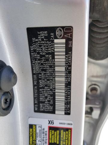 Photo 10 from auction – 2017 TOYOTA COROLLA L with VIN 2T1BURHE4HC751704