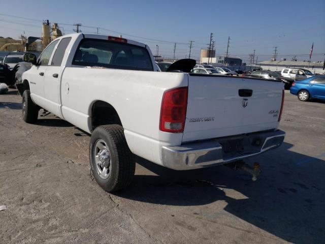 Photo 3 from auction – 2005 DODGE RAM 2500 S with VIN 3D7KS28D25G857337
