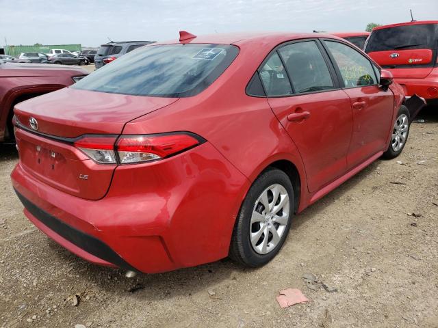 Photo 4 from auction – 2020 TOYOTA COROLLA LE with VIN 5YFEPRAEXLP029497