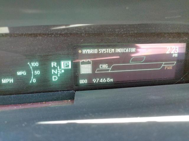 Photo 8 from auction – 2011 TOYOTA PRIUS with VIN JTDKN3DU8B5362771