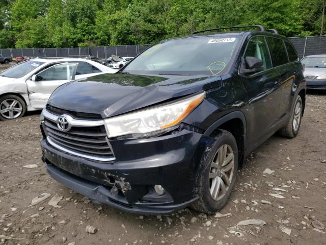 Photo 2 from auction – 2015 TOYOTA HIGHLANDER with VIN 5TDBKRFH8FS174215