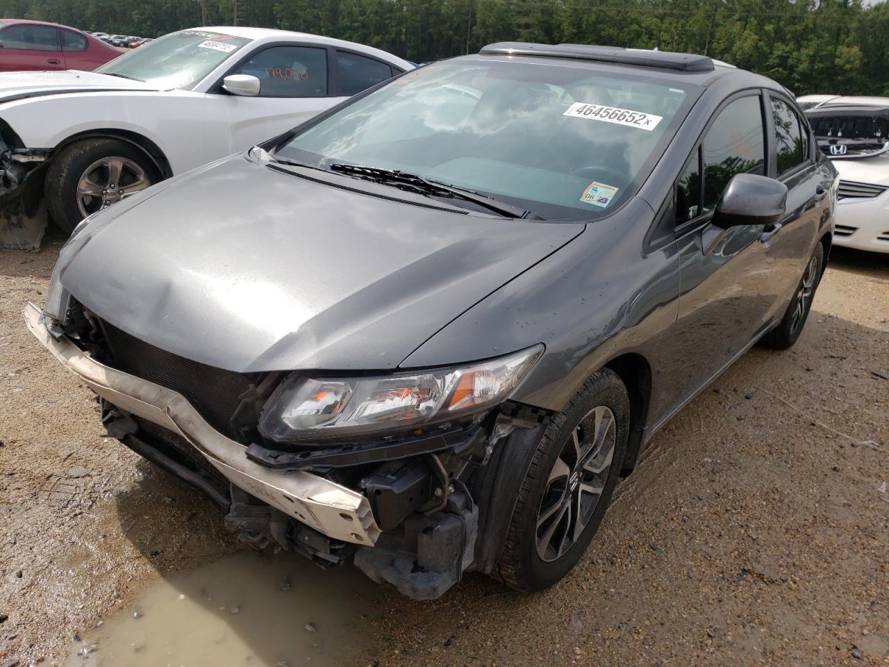 Photo 2 from auction – 2013 HONDA CIVIC EX with VIN 19XFB2F86DE052646