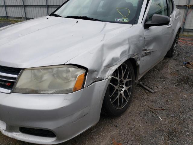 Photo 9 from auction – 2012 DODGE AVENGER SE with VIN 1C3CDZAB7CN294188