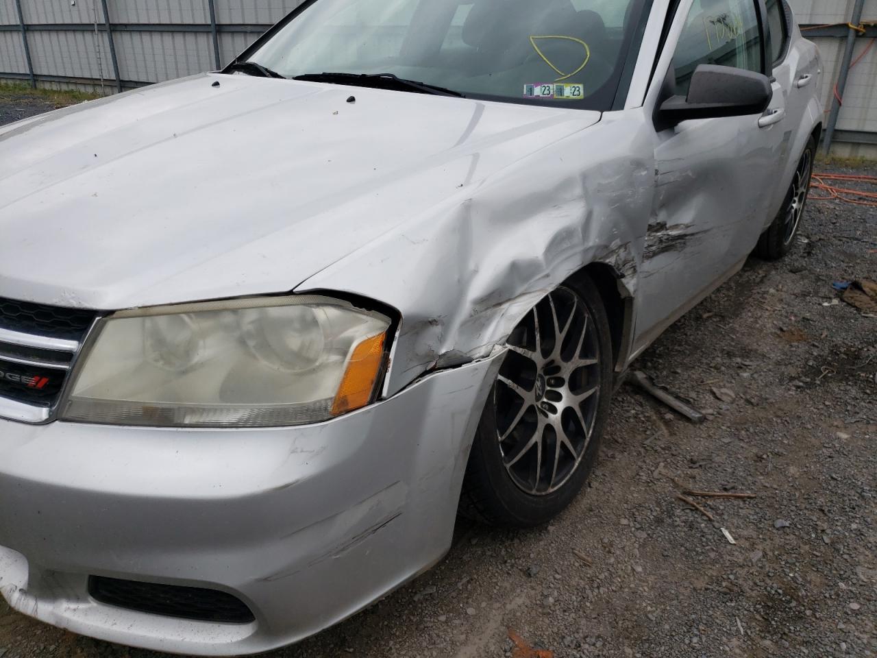Photo 19 from auction – 2012 DODGE AVENGER SE with VIN 1C3CDZAB7CN294188