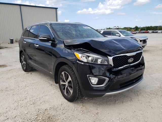 KIA SORENTO EX 2016 with VIN 5XYPHDA14GG024294 - Photo from auction
