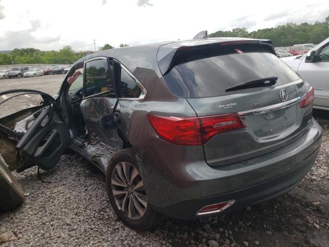 Photo 3 from auction – 2016 ACURA MDX TECHNO with VIN 5FRYD4H45GB045404