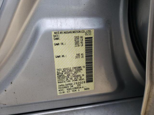 Photo 10 from auction – 2013 NISSAN ALTIMA 2.5 with VIN 1N4AL3AP6DC292028