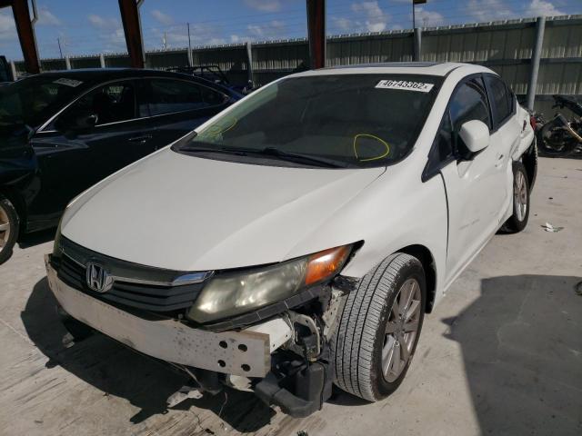 Photo 2 from auction – 2012 HONDA CIVIC EX with VIN 2HGFB2F81CH538415