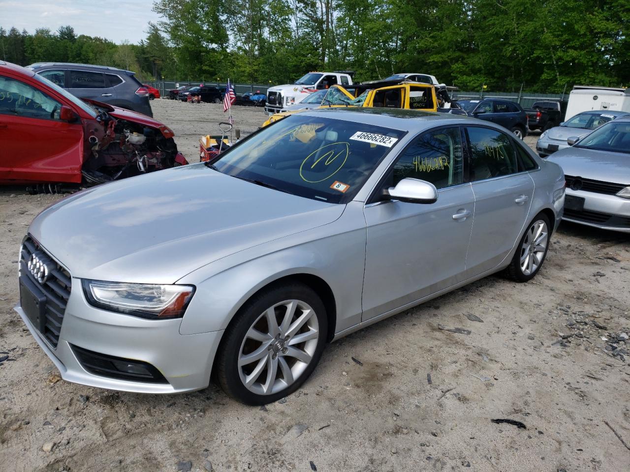 Photo 2 from auction – 2013 AUDI A4 PREMIUM with VIN WAUFFAFL0DN015250
