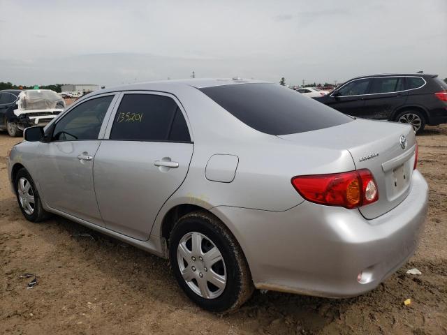 Photo 3 from auction – 2009 TOYOTA COROLLA BA with VIN JTDBL40E49J035313