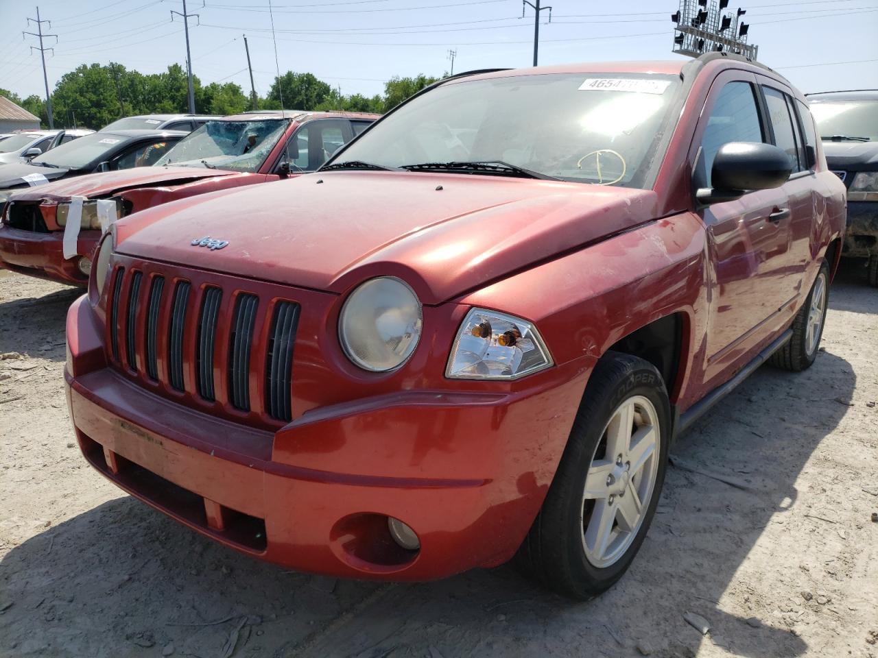 Photo 2 from auction – 2008 JEEP COMPASS SP with VIN 1J8FF47W68D672488