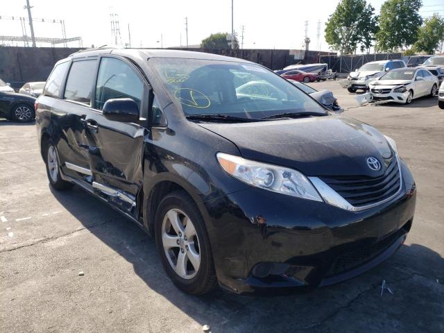 TOYOTA SIENNA LE 2017 with VIN 5TDKZ3DC2HS817385 - Photo from auction