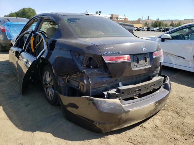 Photo 3 from auction – 2012 HONDA ACCORD EXL with VIN 1HGCP2F89CA130747