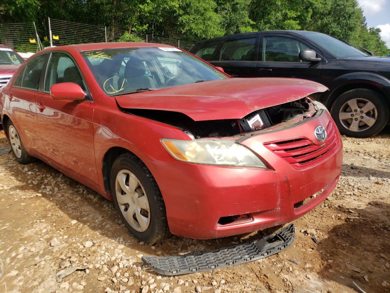 TOYOTA CAMRY CE 2008 with VIN 4T1BE46K28U260863 - Photo from auction