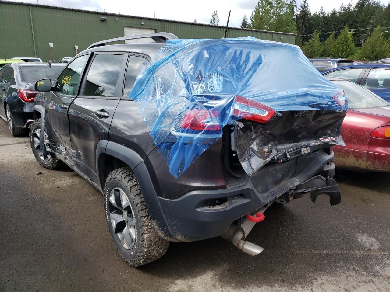 Photo 3 from auction – 2017 JEEP CHEROKEE T with VIN 1C4PJMBS9HW577006