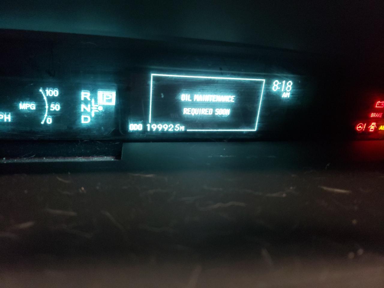 Photo 8 from auction – 2010 TOYOTA PRIUS with VIN JTDKN3DU7A5114428