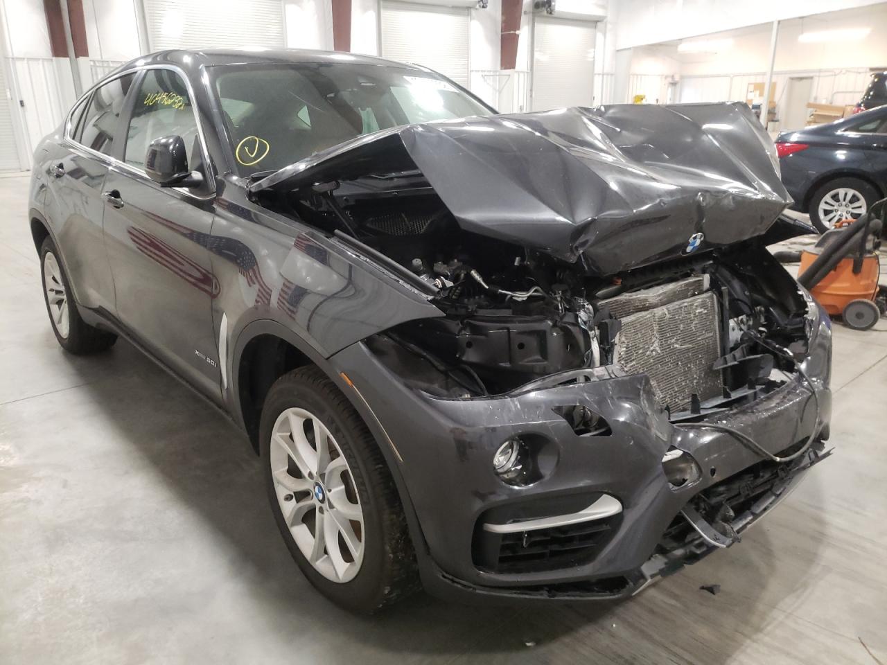 BMW X6 XDRIVE5 2015 with VIN 5UXKU6C52F0F94415 - Photo from auction