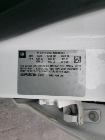 Photo 10 from auction – 2017 BUICK VERANO SPO with VIN 1G4PR5SK0H4109493