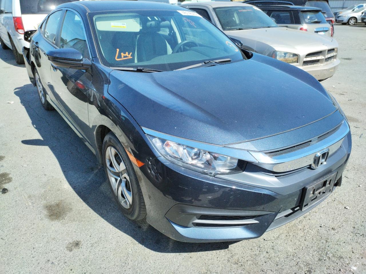 Photo 1 from auction – 2016 HONDA CIVIC LX with VIN 19XFC2F51GE202444