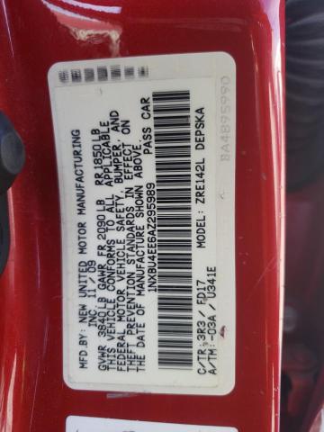 Photo 10 from auction – 2010 TOYOTA COROLLA BA with VIN 1NXBU4EE6AZ295989