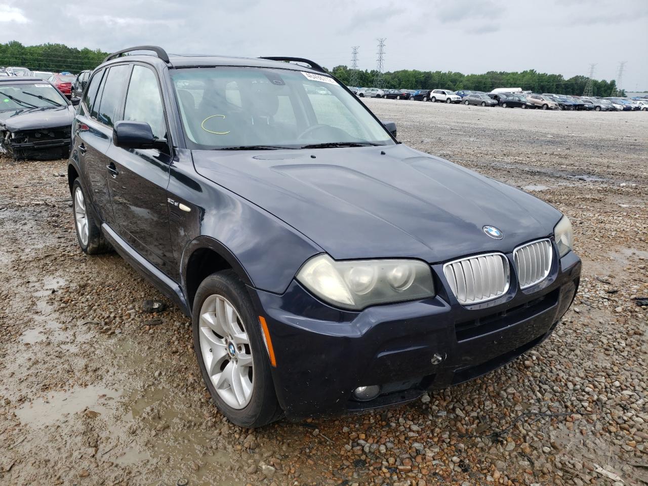 BMW X3 3.0SI 2007 with VIN WBXPC93437WF18531 - Photo from auction