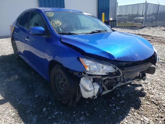 NISSAN SENTRA S 2013 with VIN 3N1AB7AP6DL766426 - Photo from auction