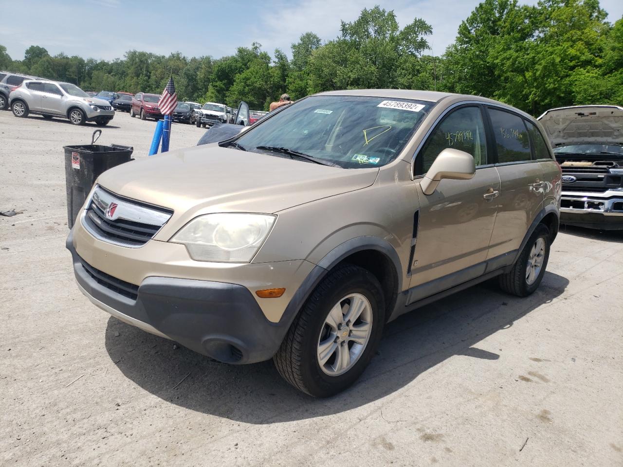 Photo 2 from auction – 2008 SATURN VUE XE with VIN 3GSCL33P58S512358