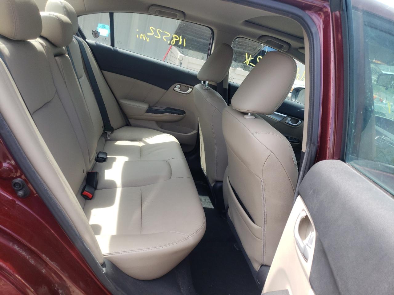 Photo 6 from auction – 2014 HONDA CIVIC EXL with VIN 2HGFB2F98EH500241