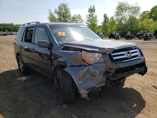 HONDA PILOT EXL 2008 with VIN 5FNYF18568B005563 - Photo from auction