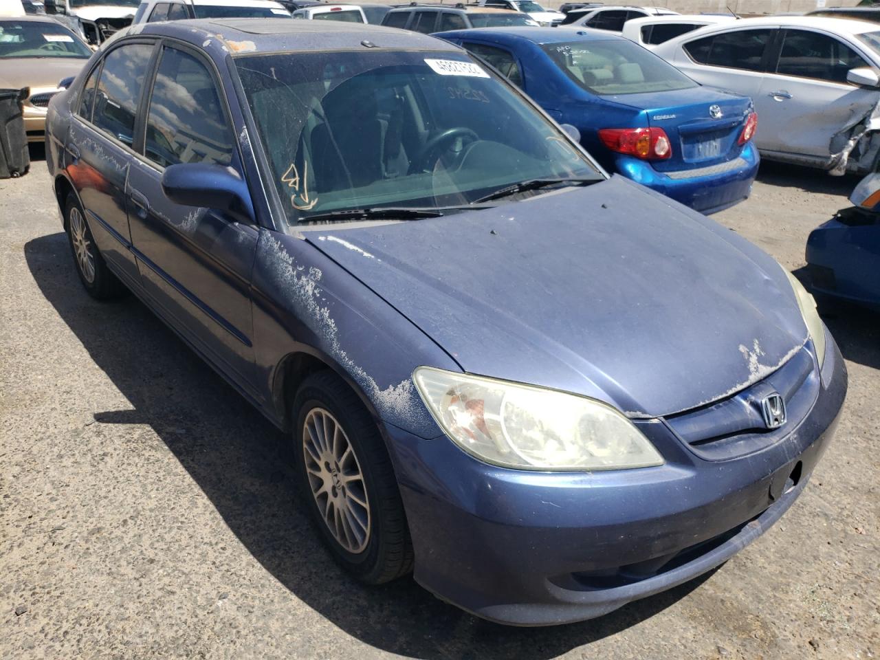Photo 1 from auction – 2005 HONDA CIVIC EX with VIN 2HGES26745H612111