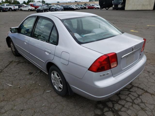 Photo 3 from auction – 2002 HONDA CIVIC LX with VIN 1HGES16502L080749