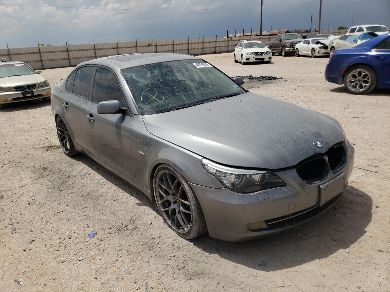 BMW 528 I 2008 with VIN WBANU53538CT00380 - Photo from auction