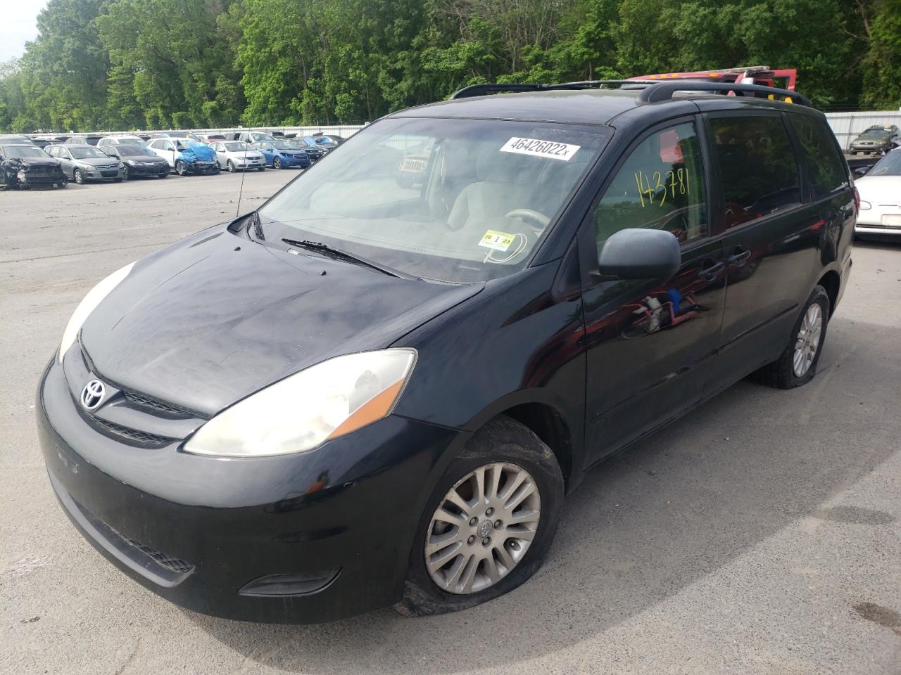 Photo 2 from auction – 2008 TOYOTA SIENNA LE with VIN 5TDBK23C58S019737