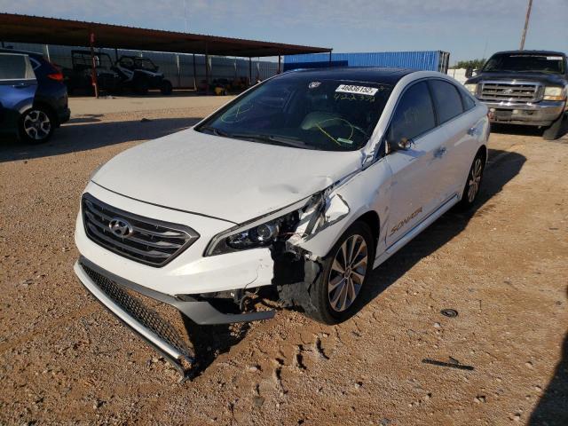 Photo 2 from auction – 2016 HYUNDAI SONATA SPO with VIN 5NPE34AF2GH422372